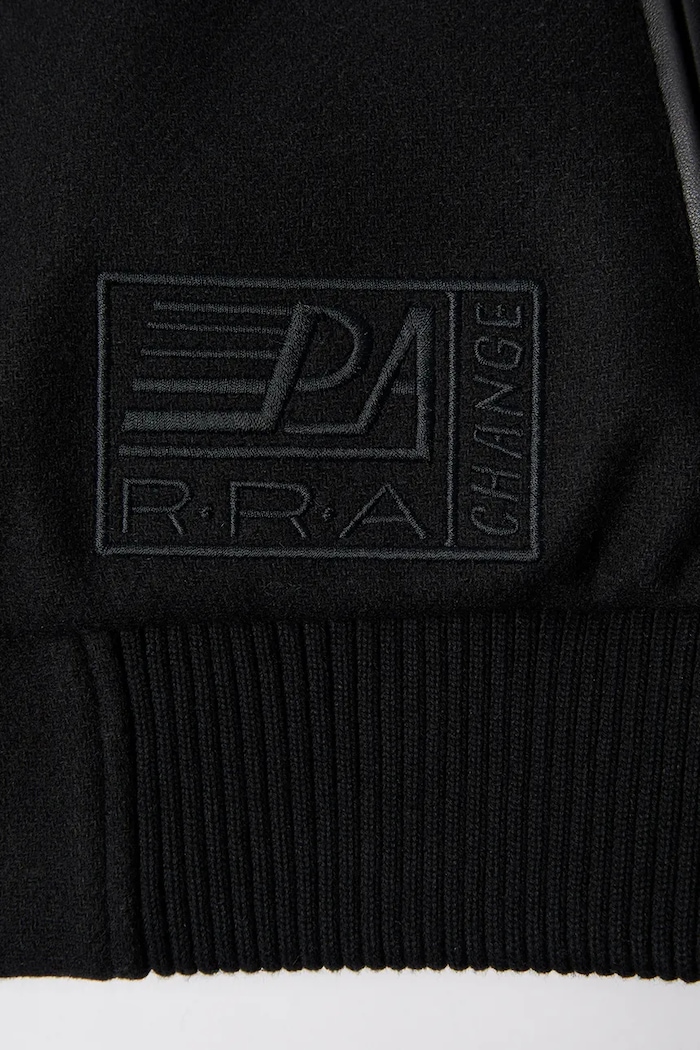 by Parra jachetă bomber din lână Not movie quality varsity 54365