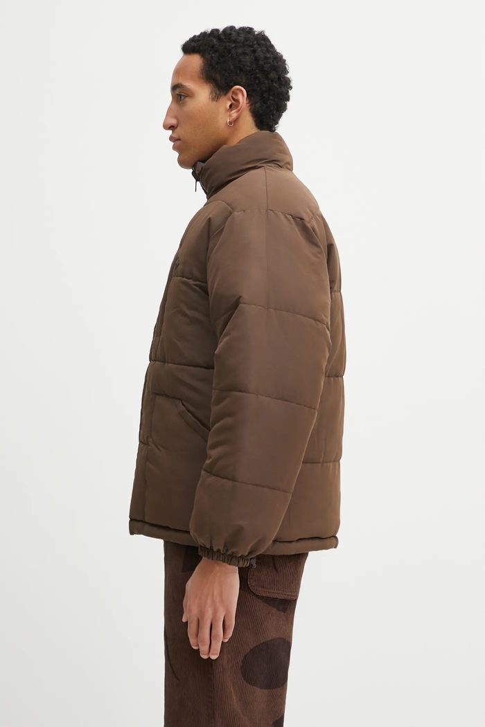 by Parra reversible jacket Protect the sun reversible puffer 54435 brown AW25
