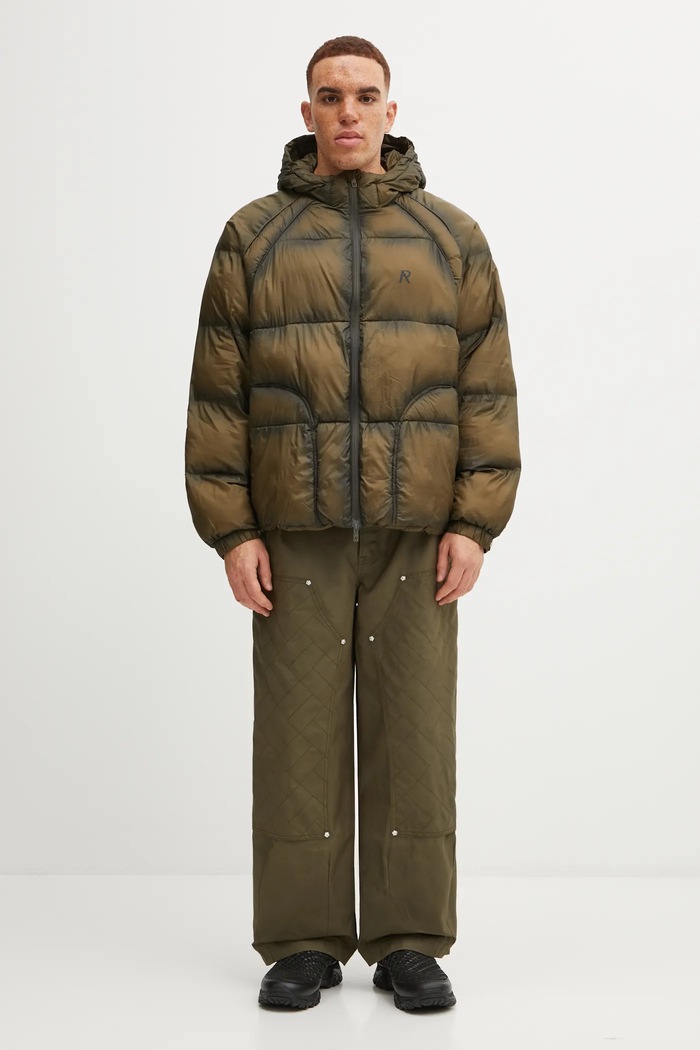 Represent kurtka Translucent Hooded Puffer MLM100120
