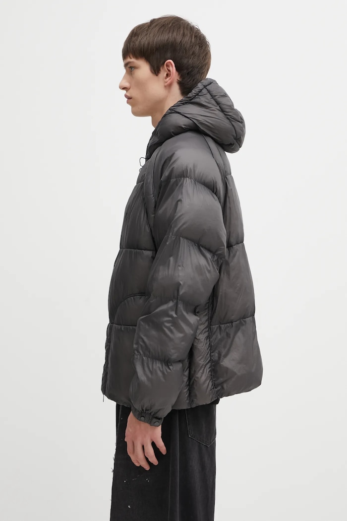 Μπουφάν Represent Translucent Hooded Puffer MLM100120 μαύρο AW25