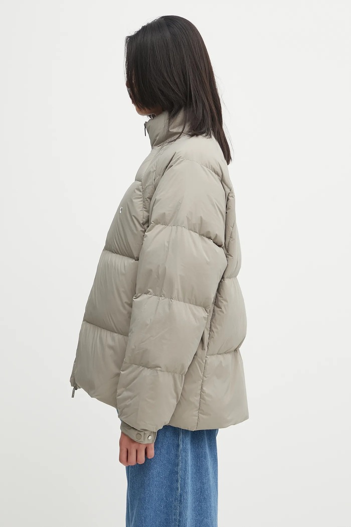 Μπουφάν με επένδυση από πούπουλα Represent Funnel Neck Puffer MLM11484 μπεζ AW25