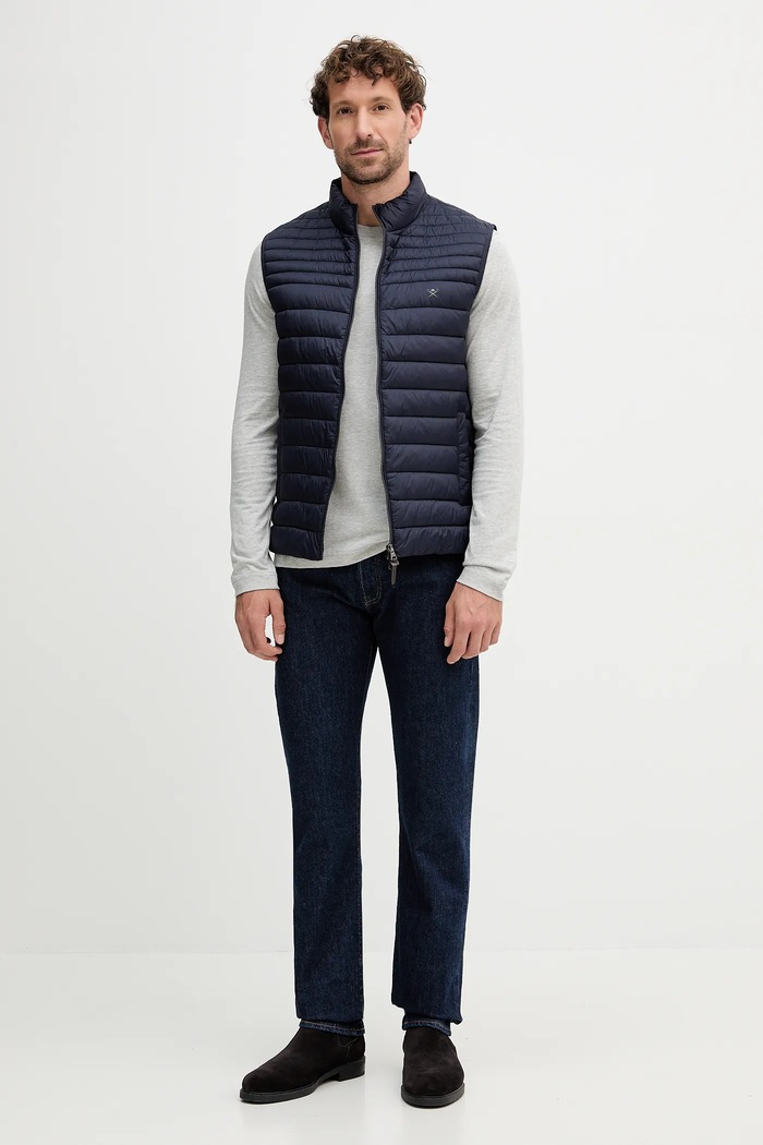 Hackett London bezrękawnik HM4000044 granatowy AW25