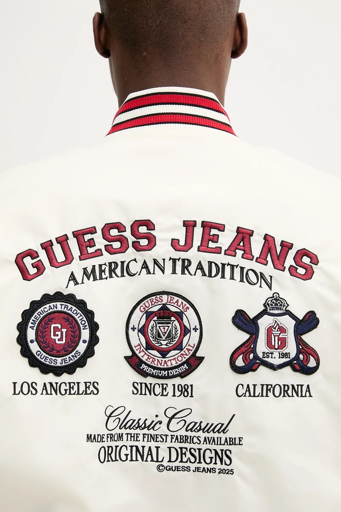 Яке бомбър Guess Jeans M5YL15.WHAA2