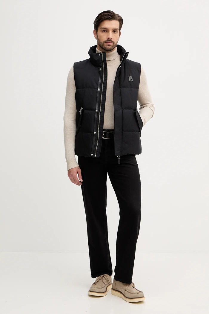 Mackage Vestă de puf JOSEPH negru AW25