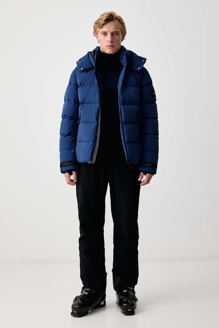 Mackage Kurtka narciarska męska SAMUEL.SKI granatowy AW25