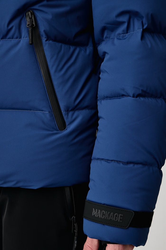 Kurtka narciarska męska Mackage granatowy SAMUEL.SKI