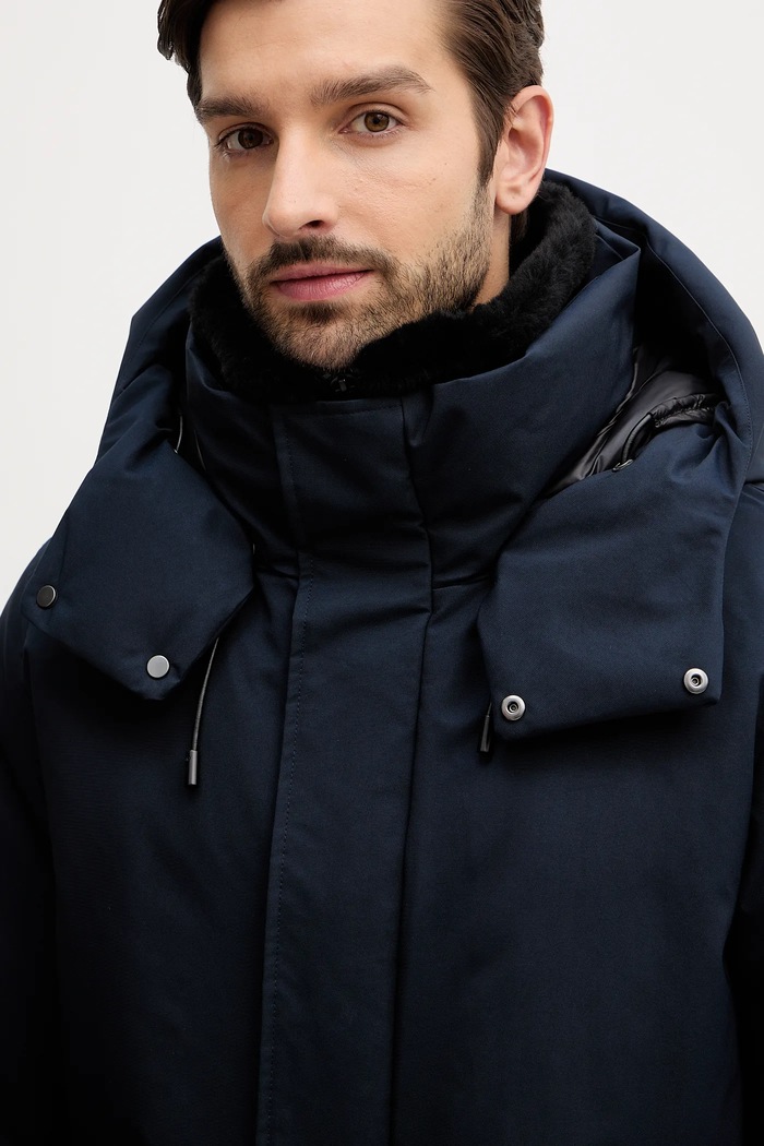 MACKAGE geacă de puf bleumarin SULLIVAN