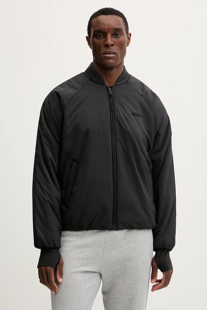 Bunda Calvin Klein Performance bomber čierna LVGMF5O502