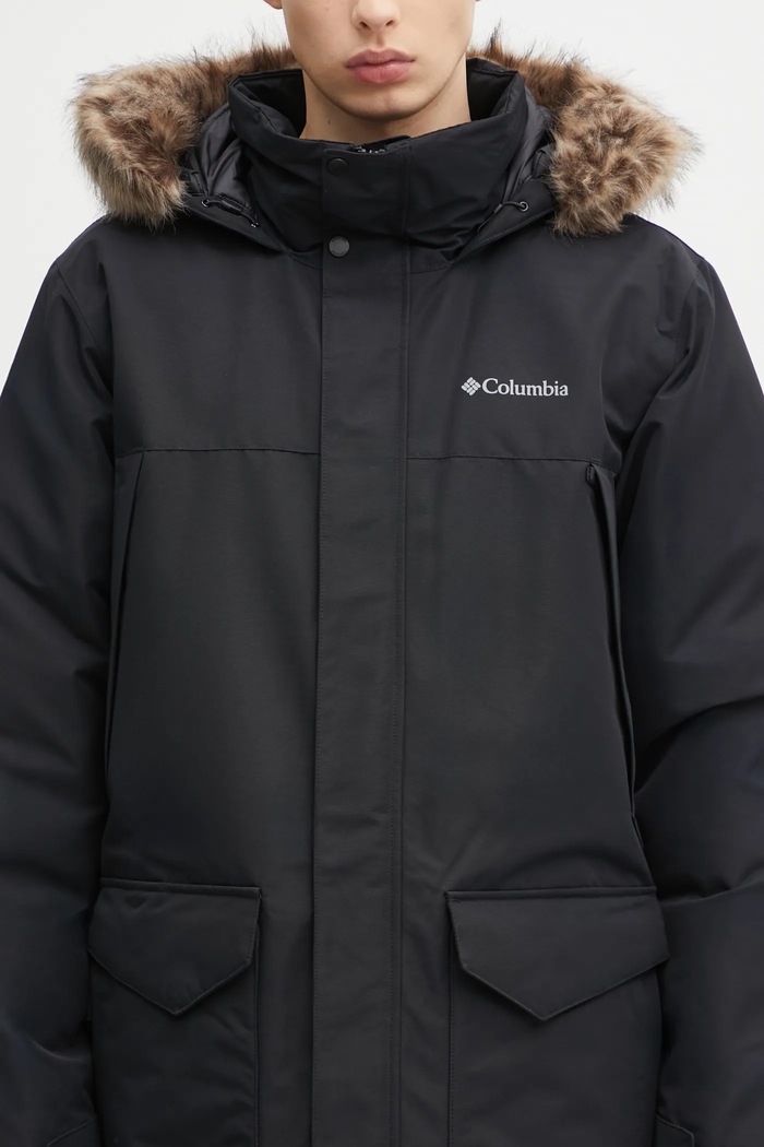 Columbia giacca Cape Ridge Parka nero 2134152