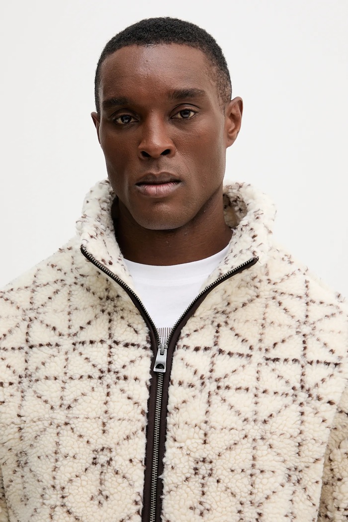 Guess hanorac fleece SOLDIER bej M5BL22.K9GV2