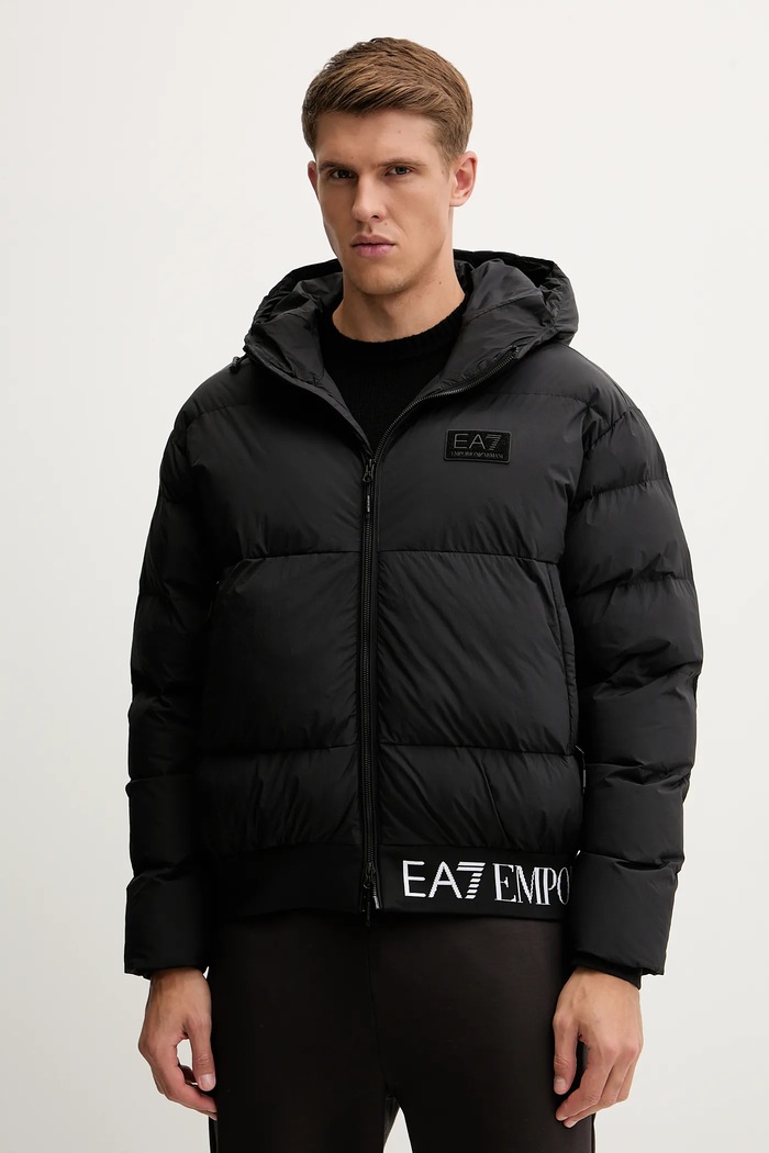 Bunda EA7 Emporio Armani s podšívkou černá AF15951.7M000710