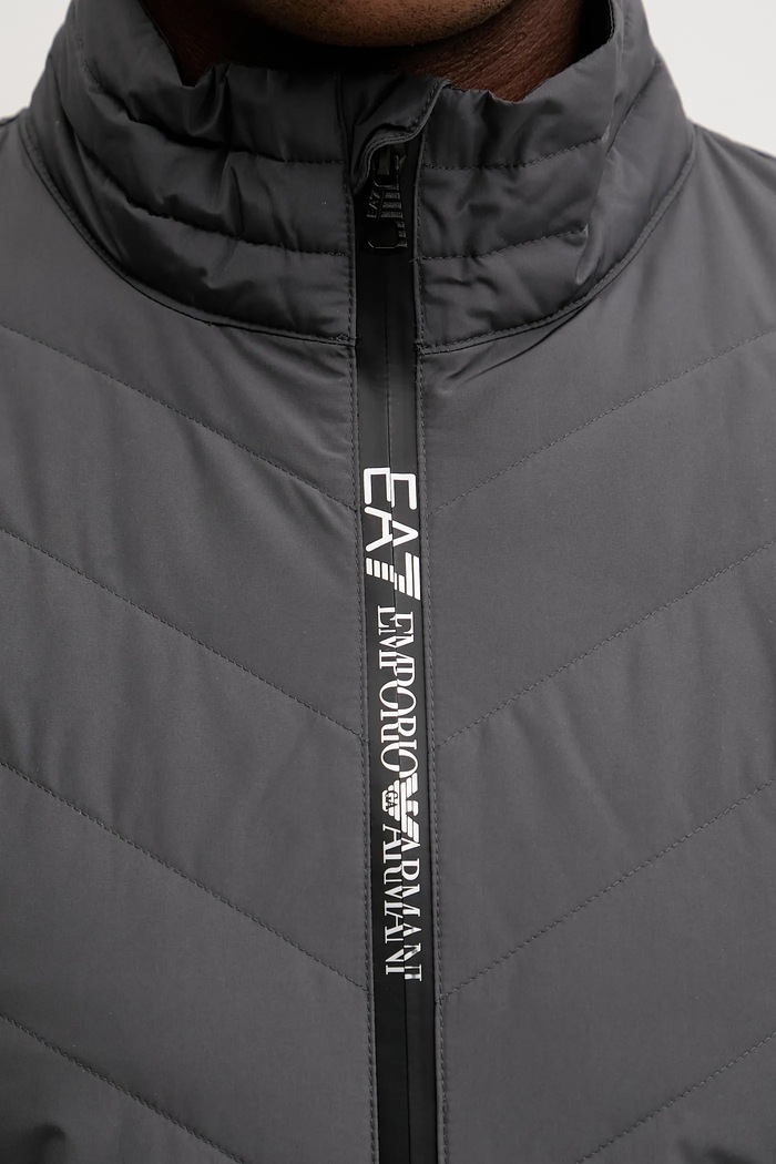 Пухено яке EA7 Emporio Armani PNE1Z.8NPB13 сив
