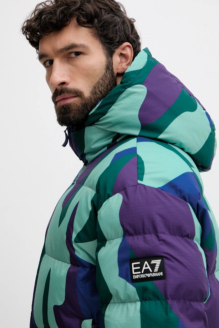 EA7 Emporio Armani geacă verde AF16825.7M000712