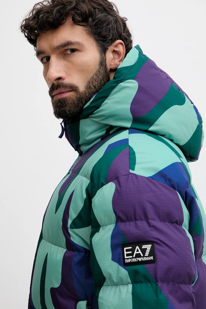 EA7 Emporio Armani geacă verde AF16825.7M000712