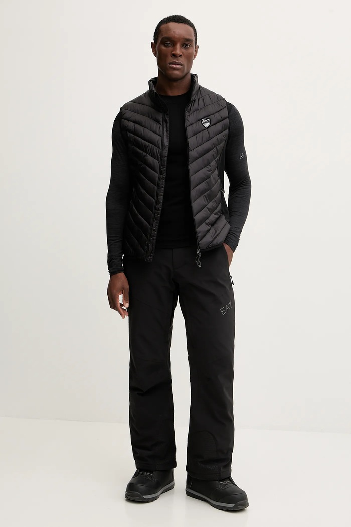 Sportski prsluk EA7 Emporio Armani AF13890.7M000468 crna AW25