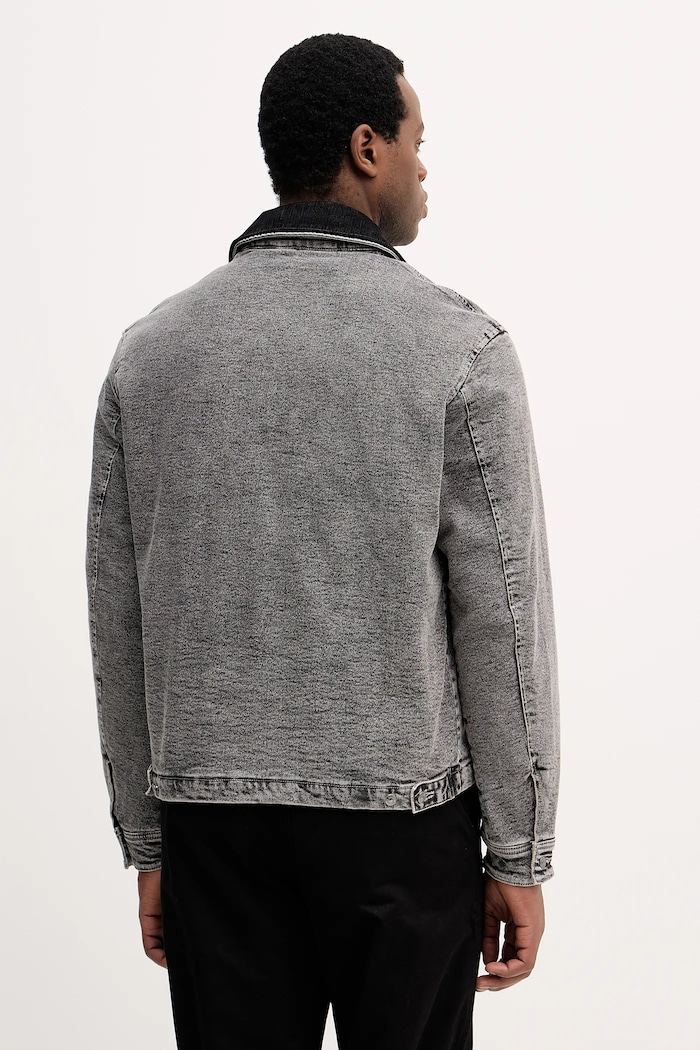 Îmbrăcăminte Armani Exchange geacă jeans XM001918.AF18827 gri