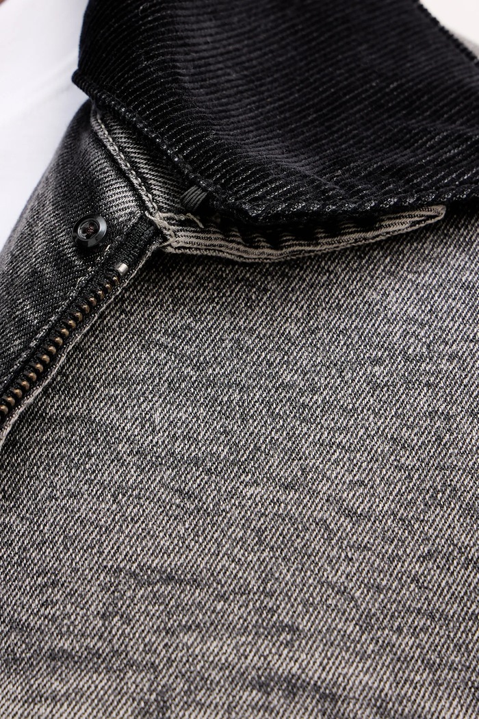 Armani Exchange geacă jeans XM001918.AF18827 gri
