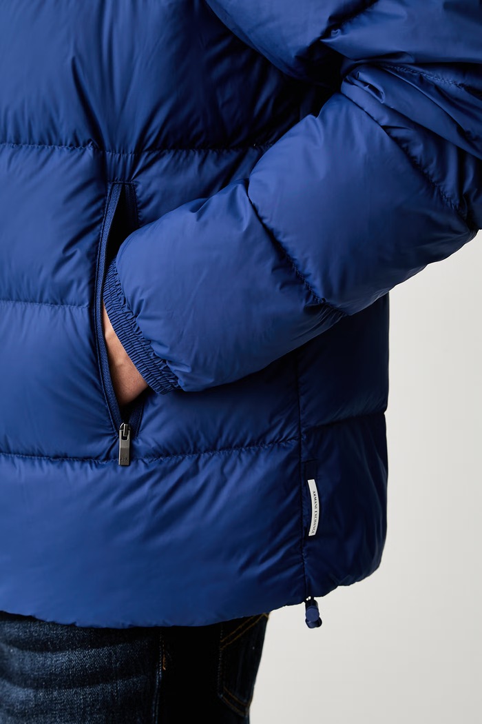 Kurtka puchowa męska Armani Exchange granatowy XM001575.AF16927