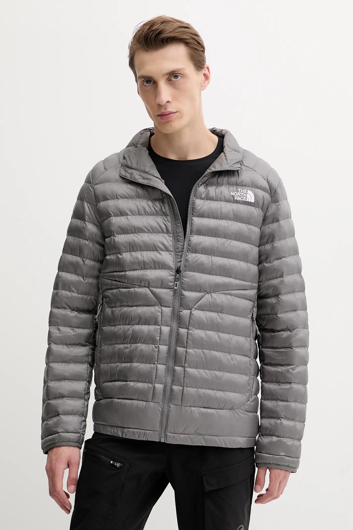 The North Face kurtka Huila bez kaptura szary NF0A85AE0UZ1