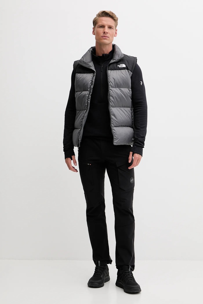 Pernati prsluk za trening The North Face Diablo Down 2.0 NF0A8994EKO1 siva AW25