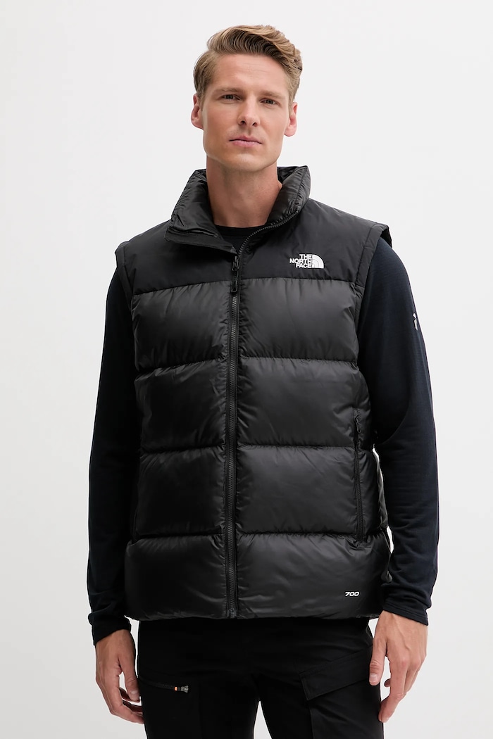 The North Face bezrękawnik sportowy puchowy Diablo Down 2.0 bez kaptura czarny NF0A8994GOC1