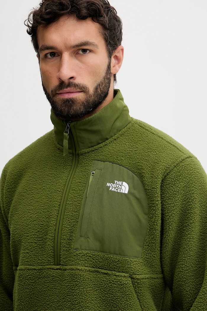 The North Face bluză verde NF0A8FKPGZ21