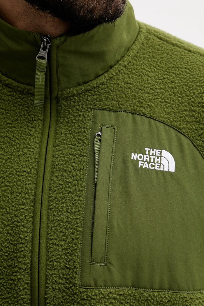 The North Face bluză NF0A8FKPGZ21 verde