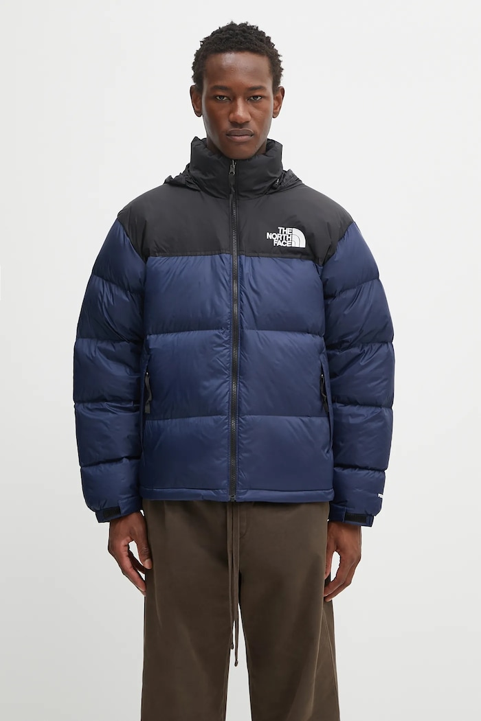 The North Face kurtka puchowa 1996 Retro Nuptse granatowy NF0A3C8DGOB1