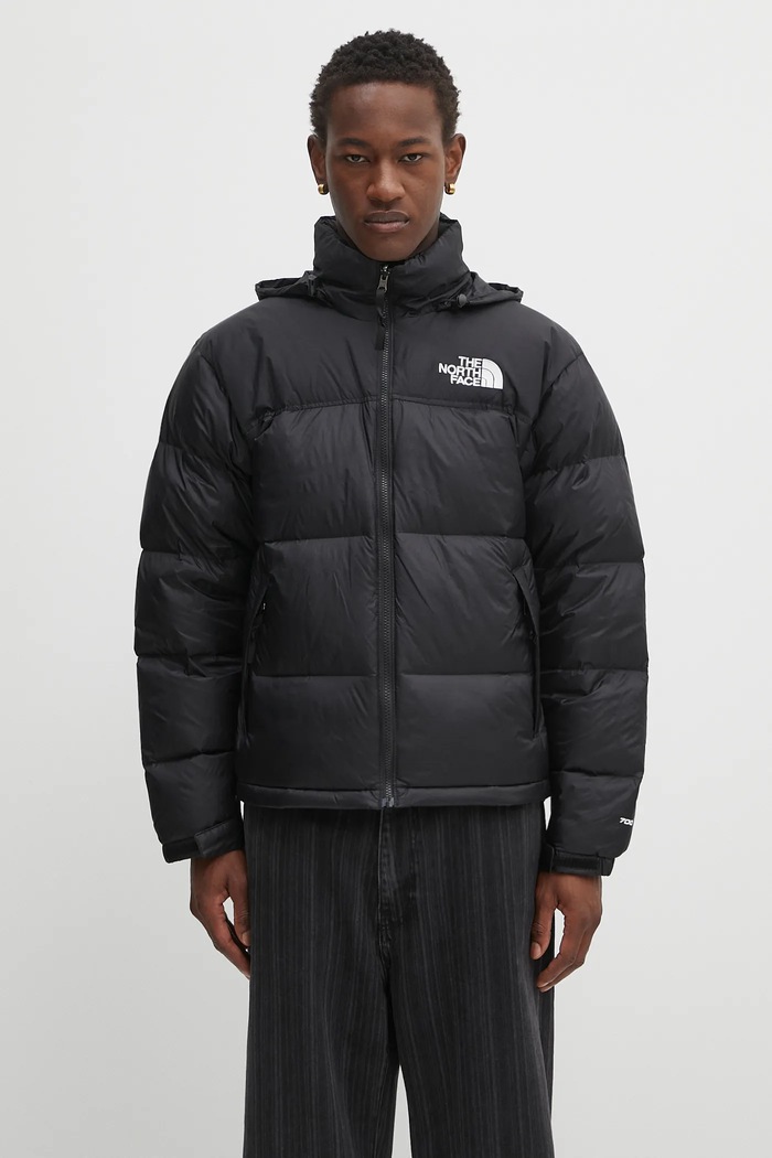 Pernata jakna The North Face 1996 Retro Nuptse pernata podstava crna NF0A3C8DGOE1