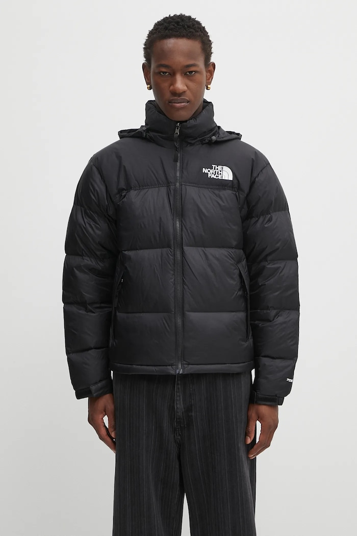 Pernata jakna The North Face 1996 Retro Nuptse pernata podstava crna NF0A3C8DGOE1
