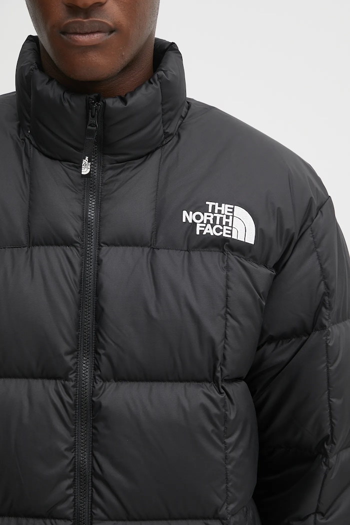 Páperová bunda The North Face Lhotse čierna NF0A3Y23GOE1