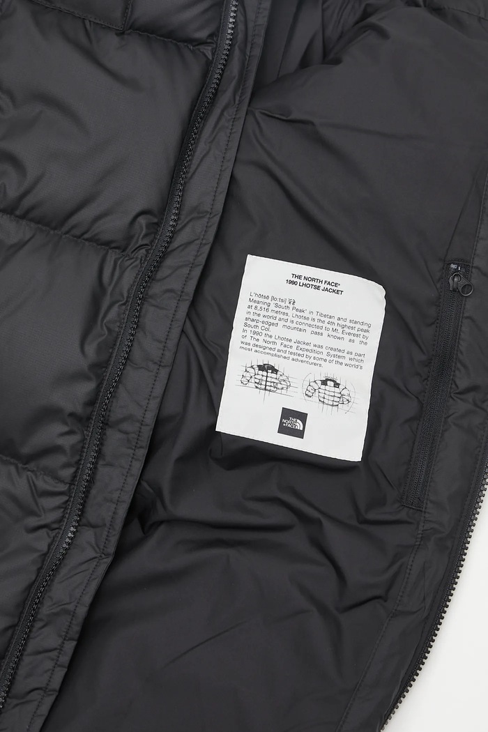 Páperová bunda The North Face Lhotse NF0A3Y23GOE1 čierna