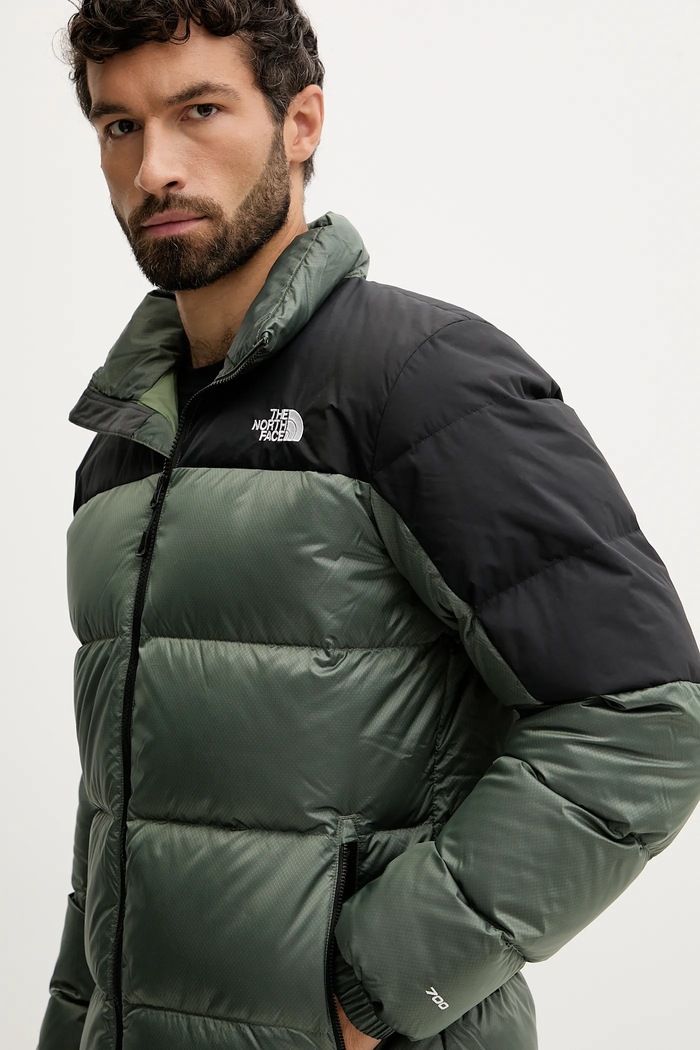 Πουπουλένιο αθλητικό μπουφάν The North Face Diablo Down 2.0 πράσινο NF0A8993EIH1
