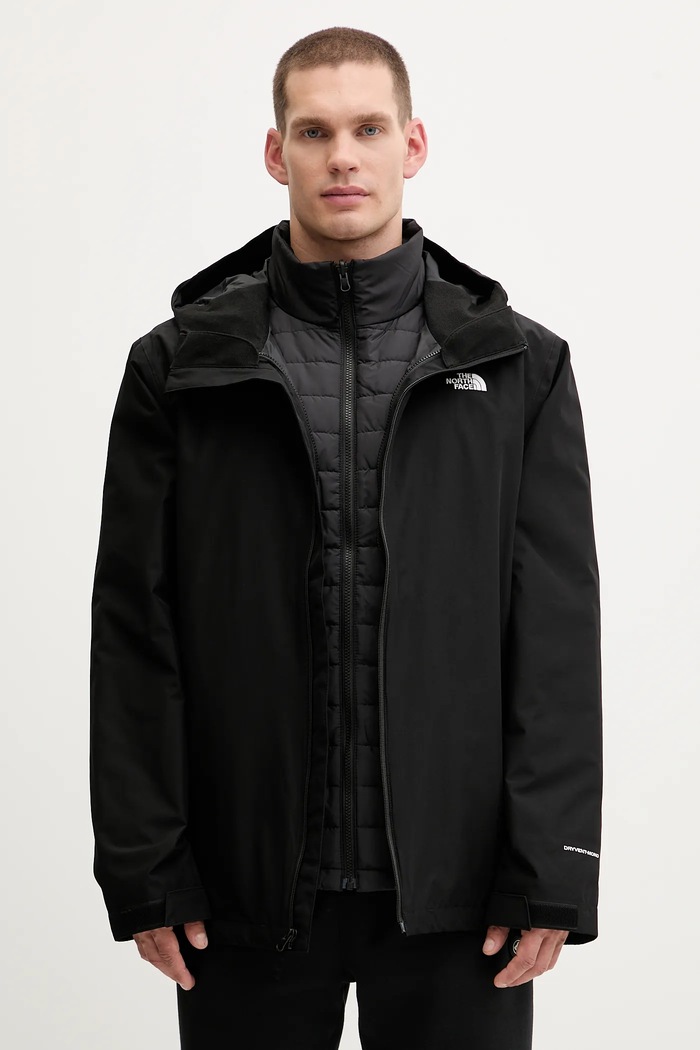 The North Face geacă Carto Mono Triclimate altele negru NF0A8D1SJK31