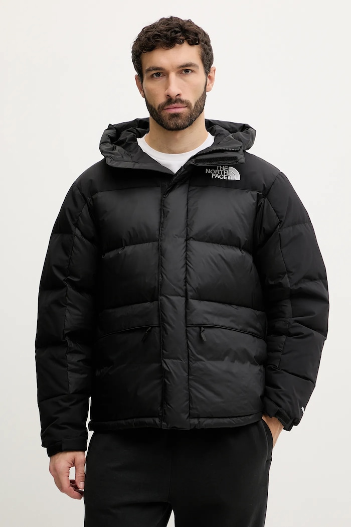 The North Face geacă de puf HMLYN Down cu captuseala negru NF0A4QYXGOF1