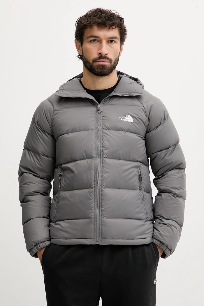 Páperová bunda The North Face Hydrenalite zateplené sivá NF0A5GIE0UZ1