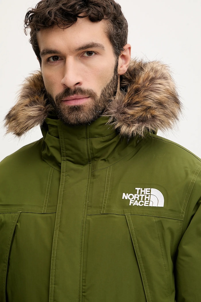 The North Face geacă de puf McMurdo verde NF0A5GJFBRI1