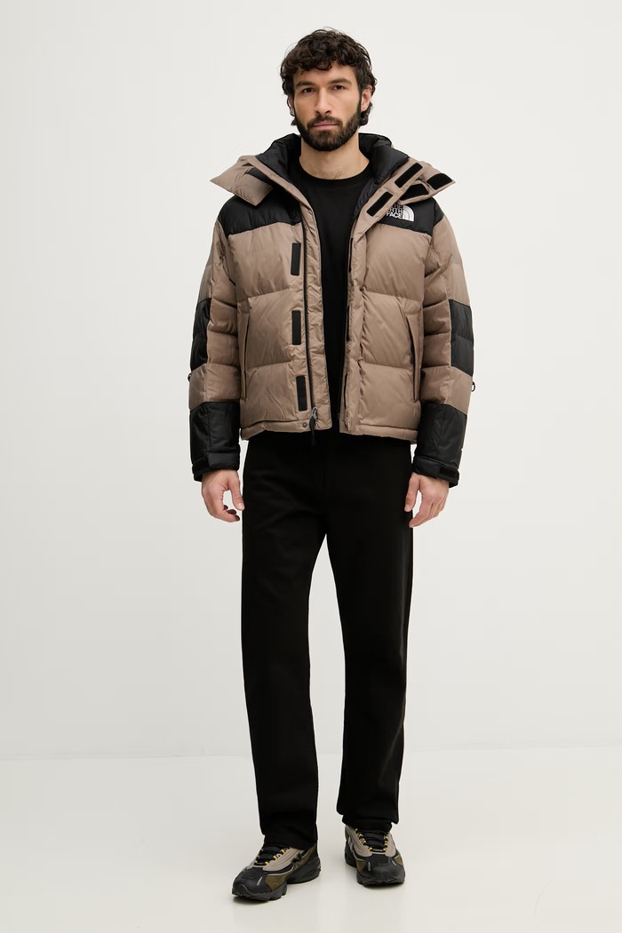 The North Face geacă cu puf bărbați NF0A832GDHL1 maro AW25