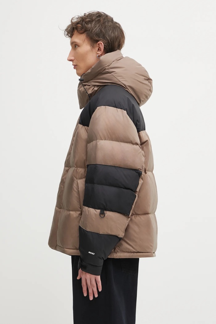 The North Face páperová bunda pánska NF0A832GDHL1 hnedá AW25
