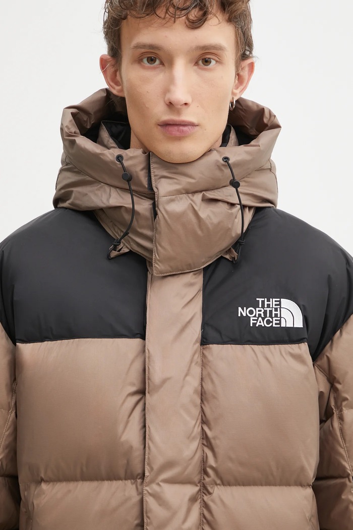 The North Face páperová bunda pánska hnedá NF0A832GDHL1