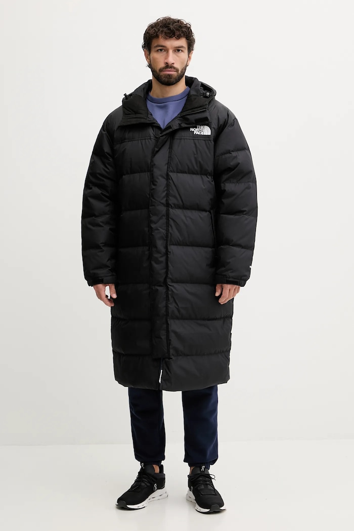 The North Face geacă de puf Nuptse cu captuseala negru NF0A832JGOE1