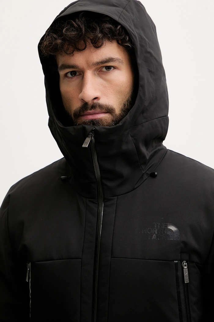 The North Face geacă de schi din puf Cirque negru NF0A87Y4GOF1