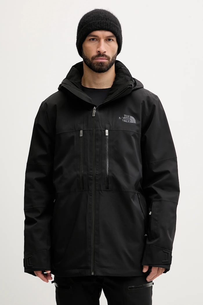 Μπουφάν για σκι The North Face Chakal χειμερινά σπόρ μαύρο NF0A87Y6KX71