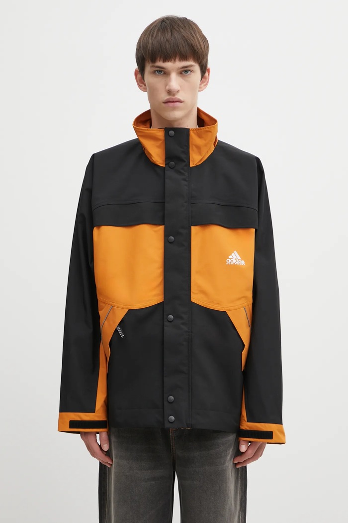 adidas Originals geacă EQT Jkt portocaliu JV7655
