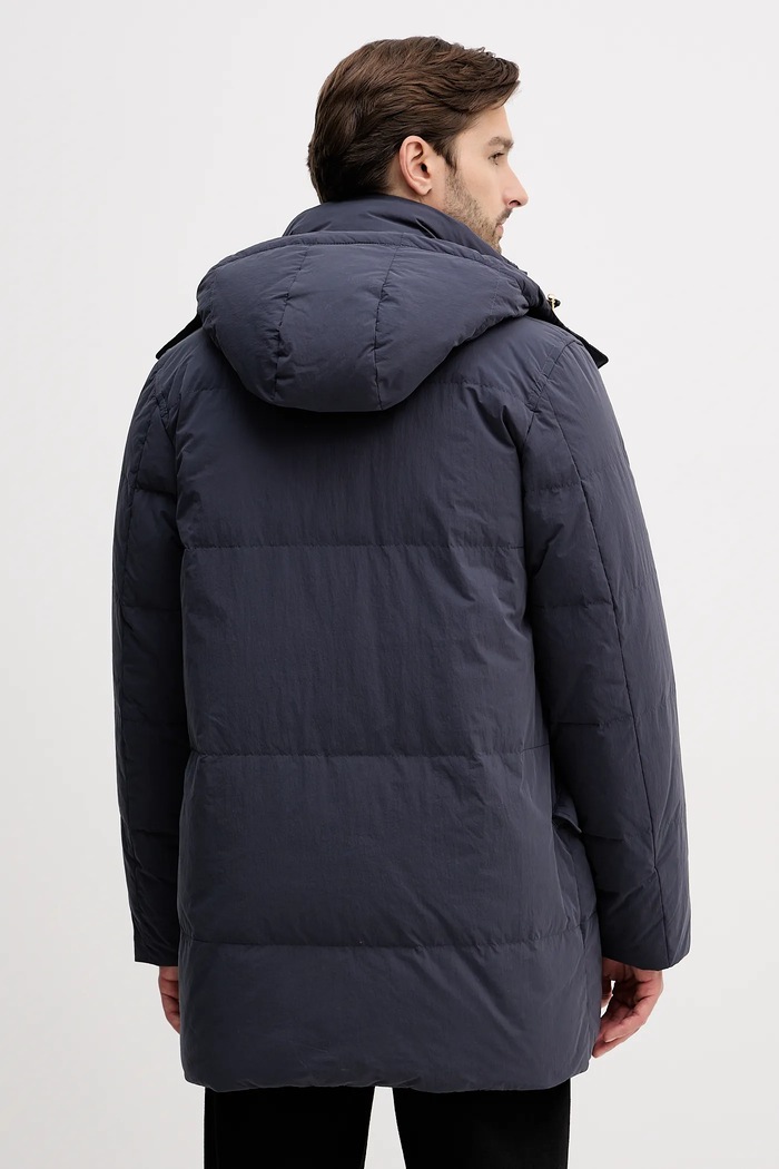 Ρούχα Μπουφάν με επένδυση από πούπουλα Paul Smith M1R.652Z.T02806 σκούρο μπλε