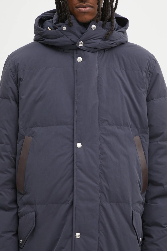 Пуховая куртка Paul Smith M1R.652Z.T02806 тёмно-синий