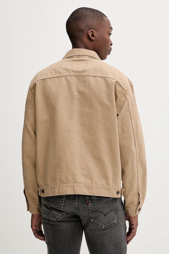 Ρούχα Βαμβακερό μπουφάν Levi's A4820.0023 μπεζ