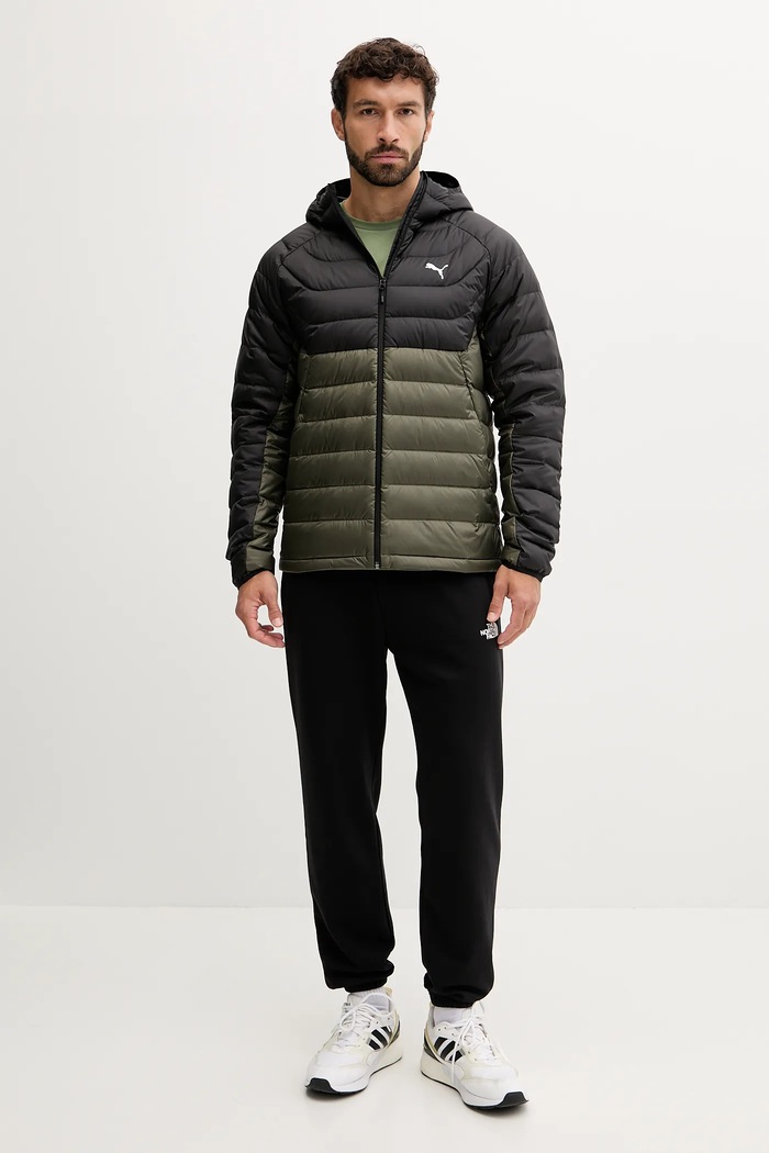 Puma geacă de puf 685221 verde AW25