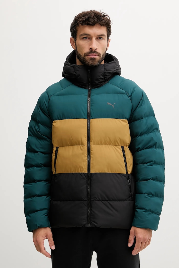 Puma giacca foderato verde 688367