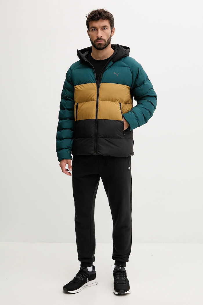 Puma giacca 688367 verde AW25